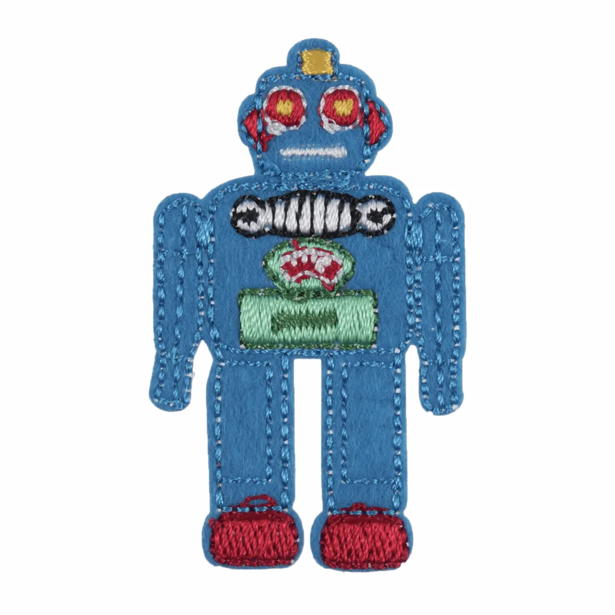 Robot - Iron -On & Sew-On Patch