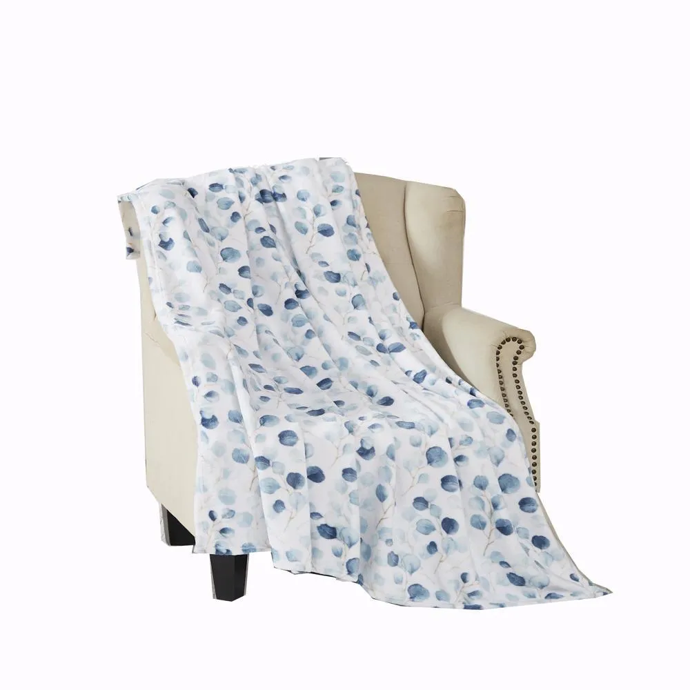 RT Designer's Collection Key Largo Printed Premium Flannel Throw Blanket 50" x 60" Multicolor