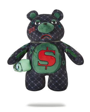 Sprayground Deniro Moneybear Teddy Bear Backpack B4428