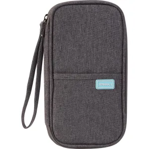 T2 Family RFID Passport Travel Wallet (Grey)