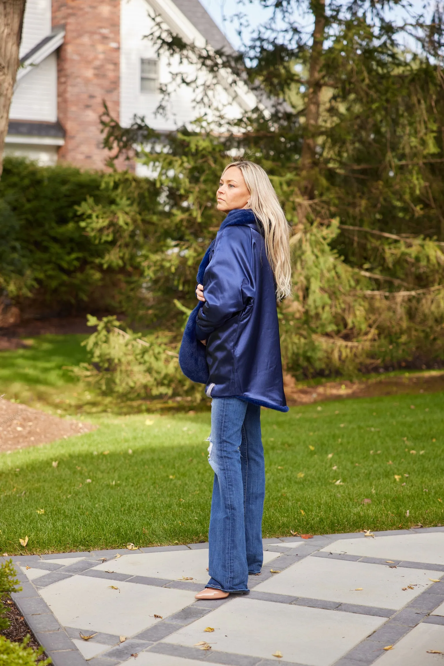 TS Luxe Marine Cardigan
