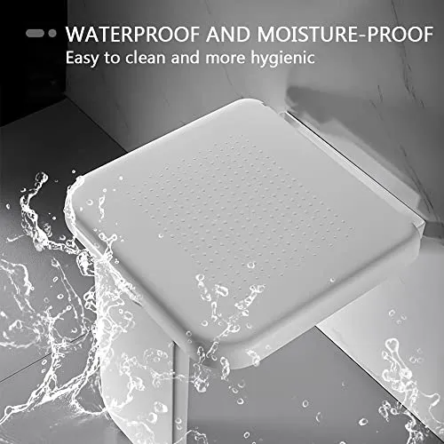 Wall Mounted Folding Shower Seat (660 LBS. Limit)