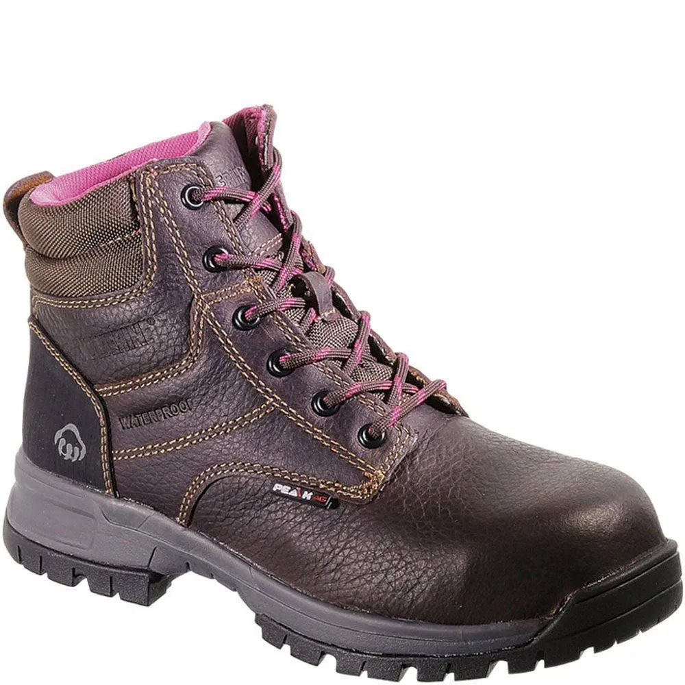 WMNS 6" BROWN W/P WOLV - W10180