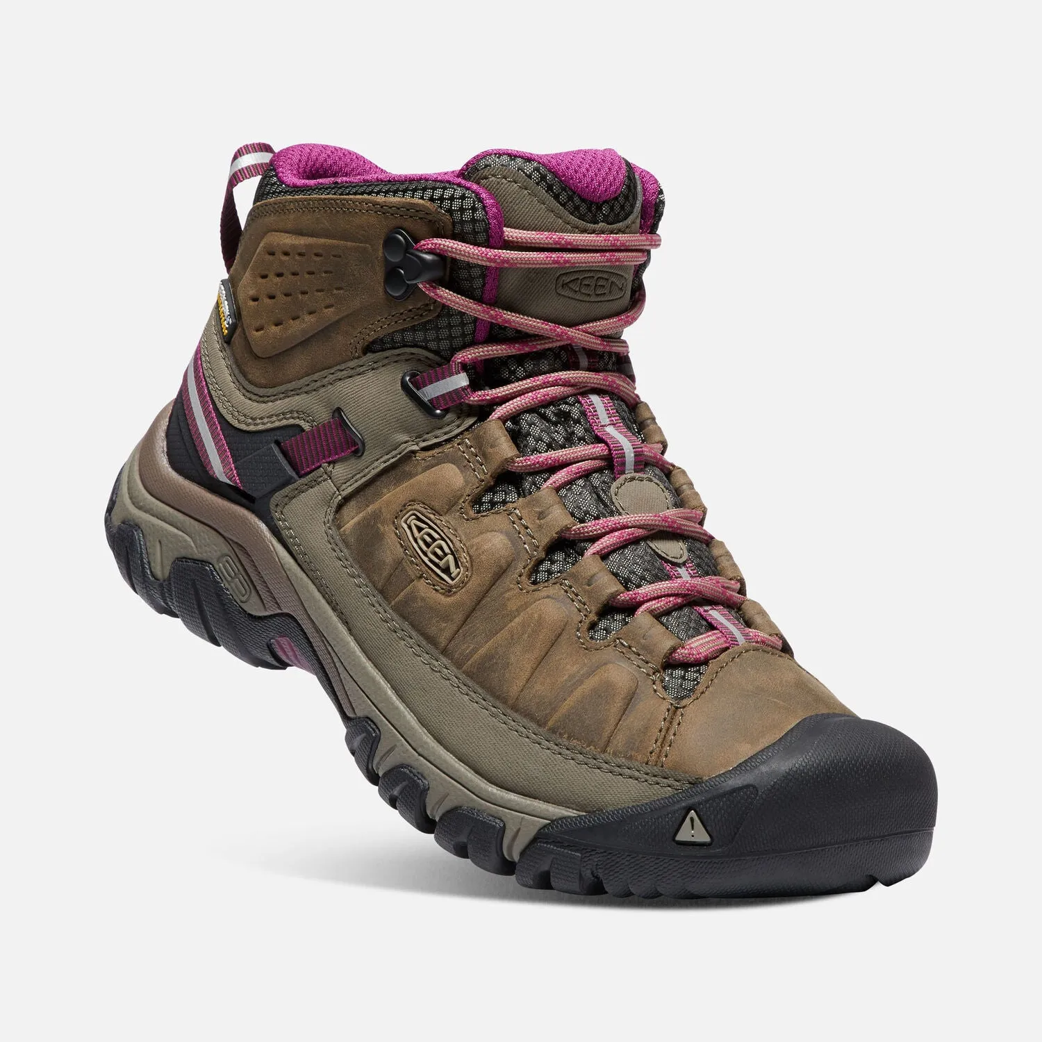 Women's Keen Targhee III Waterproof Mid in Boysenberry