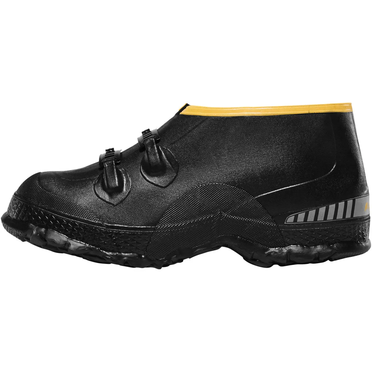 ZXT Buckle Overshoe Deep Heel 5" Black